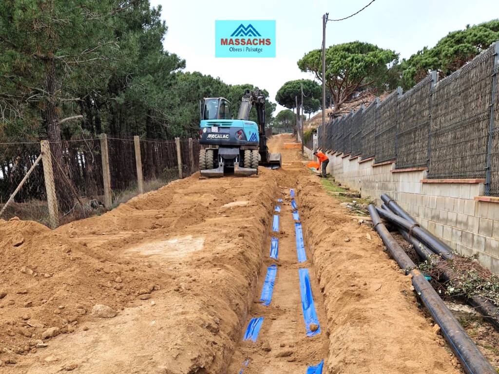 LLoret de mar Construccio diposit aigua potable Massachs Obres i Paisatge 06