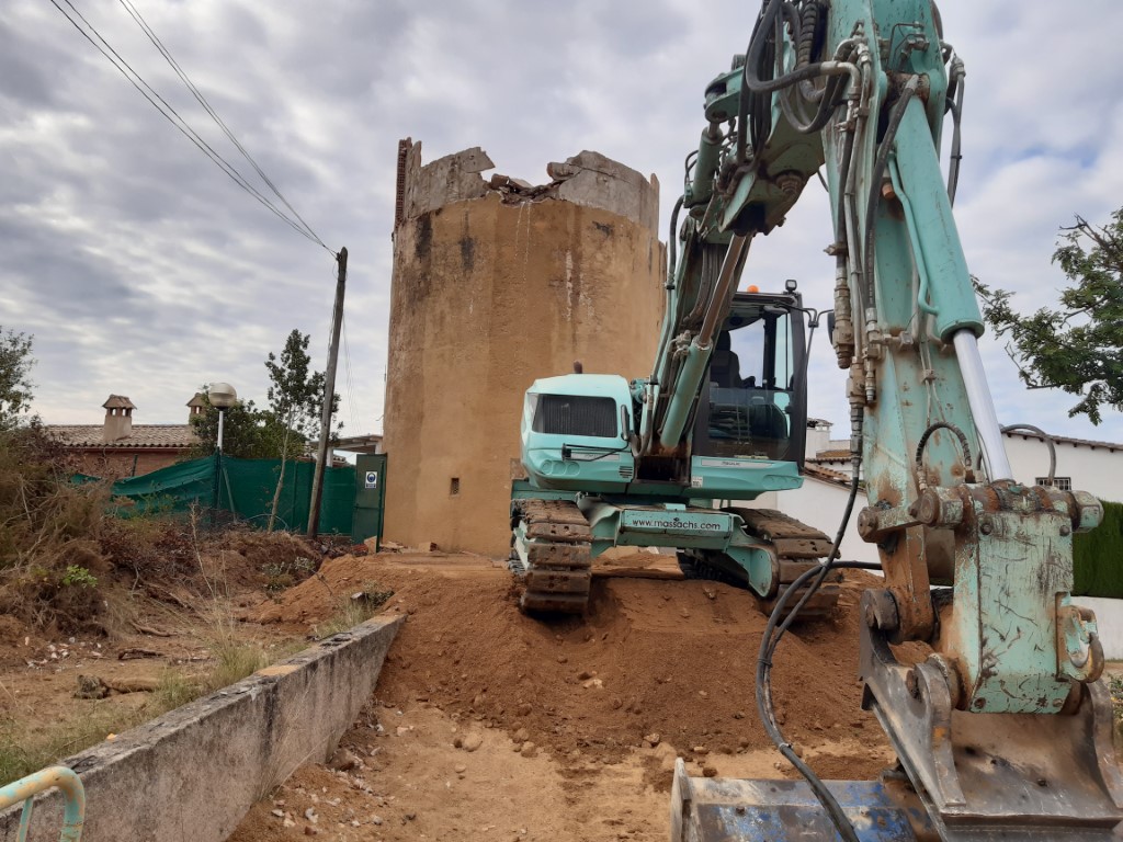 LLoret de mar Construccio diposit aigua potable Massachs Obres i Paisatge 08