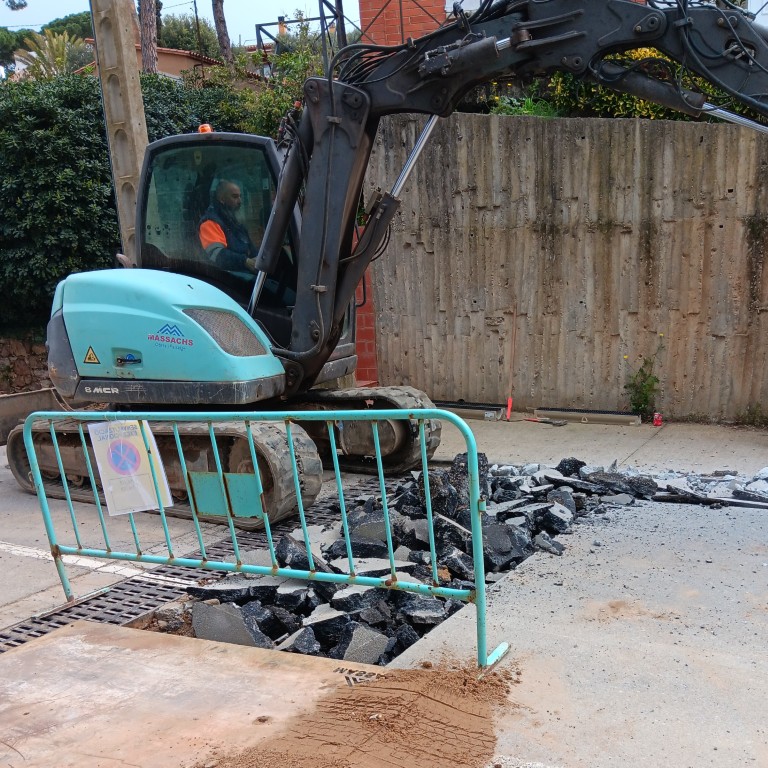 Demolició paviments i gestió residus