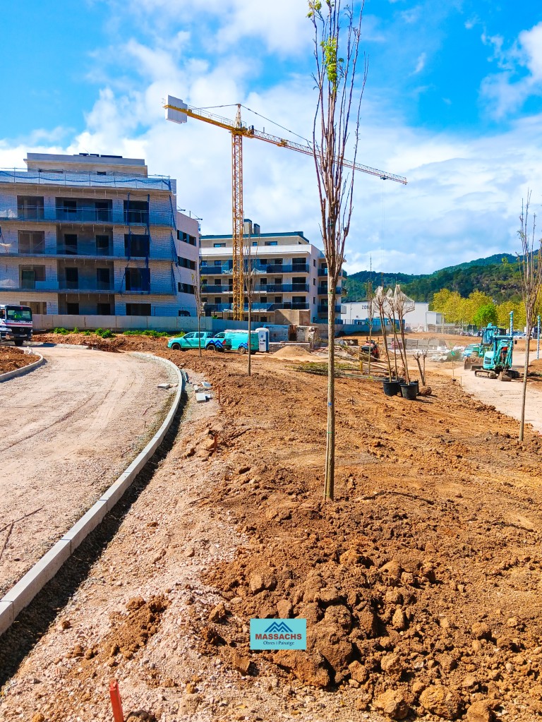 Tossa de Mar - obra execucio projecte urbanitzacio Can Pericas 04 l