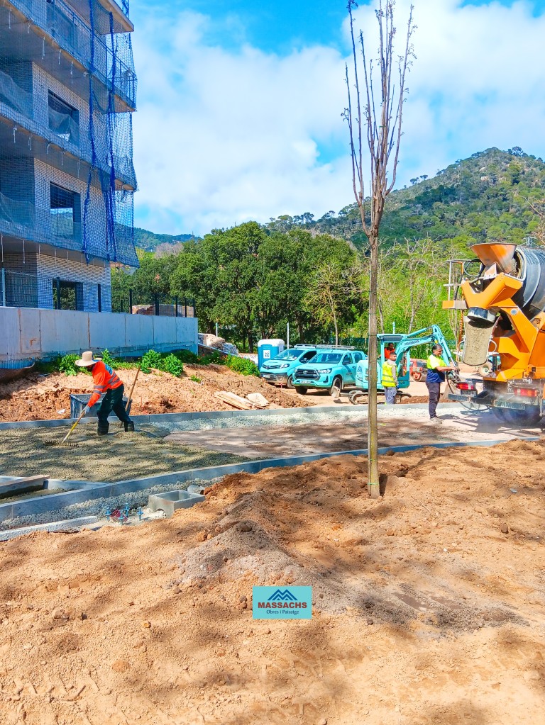 Tossa de Mar - obra execucio projecte urbanitzacio Can Pericas 05 l
