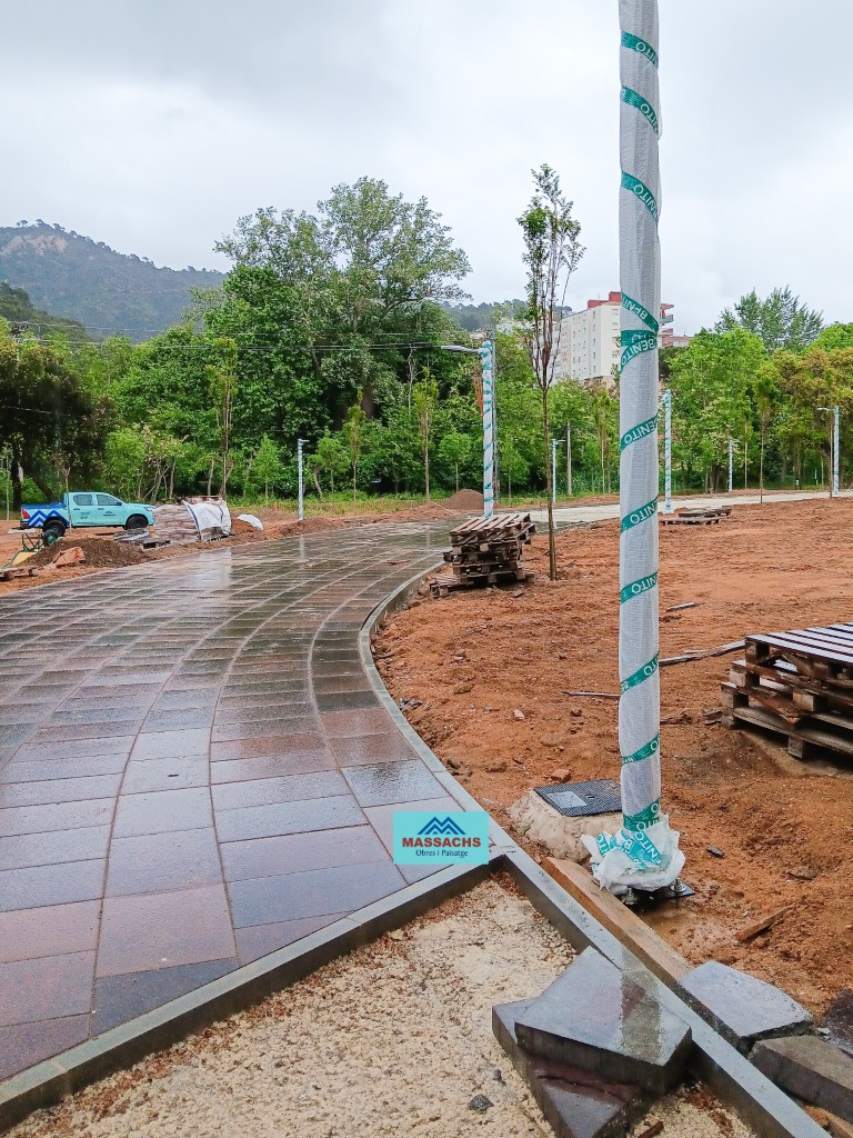 Tossa de Mar - obra execucio projecte urbanitzacio Can Pericas 09 l